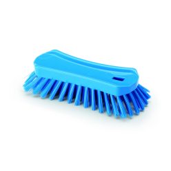   Igeax élelmiszeripari ergonómikus kézi súroló kefe kék 0,5mm közepes sörtével
