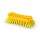 Igeax élelmiszeripari ergonómikus kézi súroló kefe sárga 0,75mm kemény sörtével