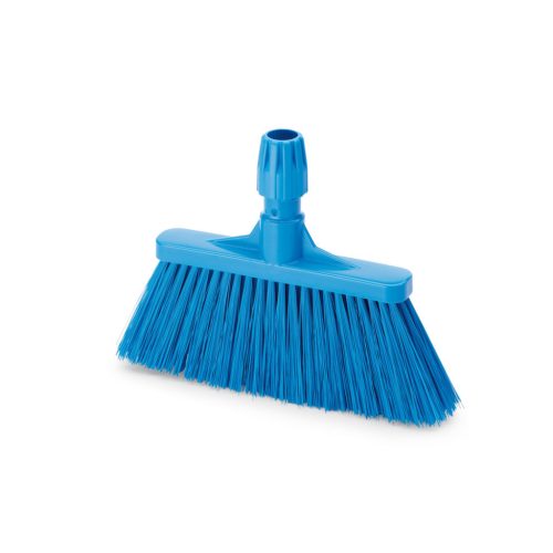 Igeax élelmiszeripari magas seprű fej, kék 0,75mm kemény sörtével