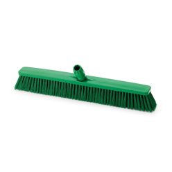   Igeax élelmiszeripari tolóseprű, partvis fej, 60cm, 0,5mm közepes sörtével, zöld