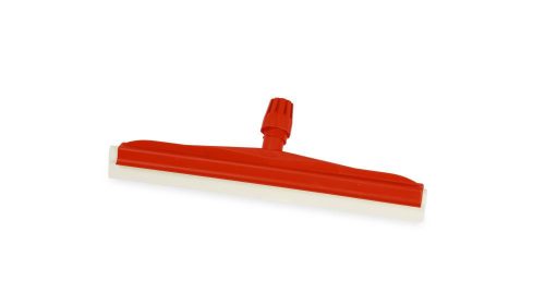 Igeax élelmiszeripari gumis padlólehúzó, univerzális nyélcsatlakozással, 45 cm piros