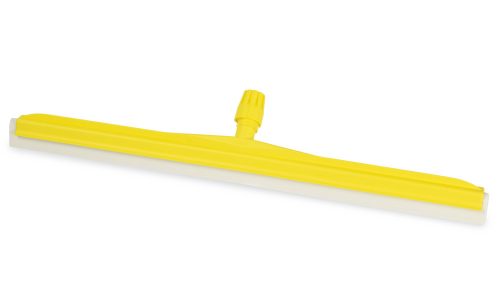 Igeax élelmiszeripari gumis padlólehúzó, univerzális nyélcsatlakozással, 75 cm sárga