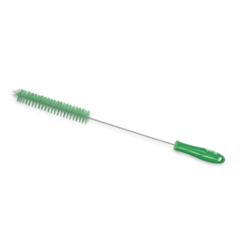 Igeax élelmiszeripari kémcső-, és üvegtisztító kefe, átmérő 30mm, hossz 50cm, zöld