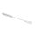 Igeax élelmiszeripari kémcső-, és üvegtisztító kefe, átmérő 30mm, hossz 50cm, fehér