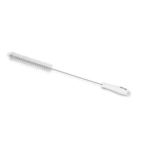Igeax élelmiszeripari kémcső-, és üvegtisztító kefe, átmérő 30mm, hossz 50cm, fehér
