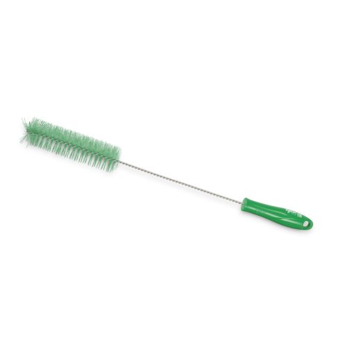 Igeax élelmiszeripari kémcső-, és üvegtisztító kefe, átmérő 40mm, hossz 50cm, zöld