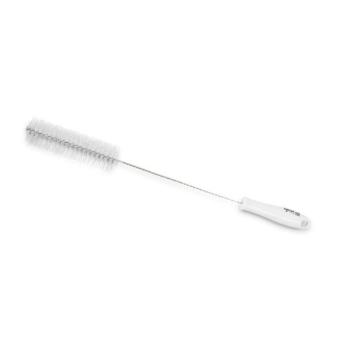 Igeax élelmiszeripari kémcső-, és üvegtisztító kefe, átmérő 40mm, hossz 50cm, fehér