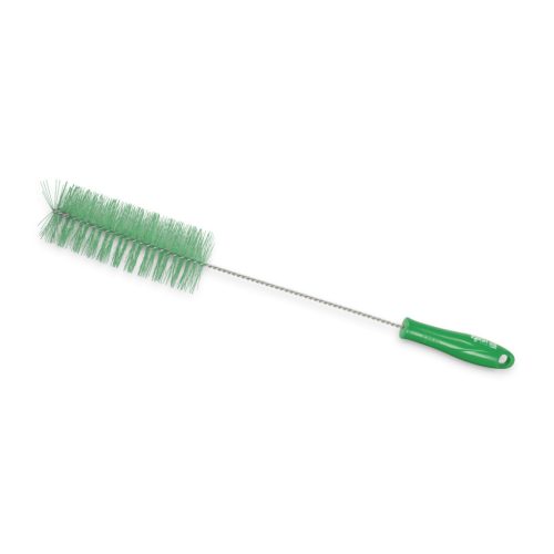 Igeax élelmiszeripari kémcső-, és üvegtisztító kefe, átmérő 60mm, hossz 50cm, zöld