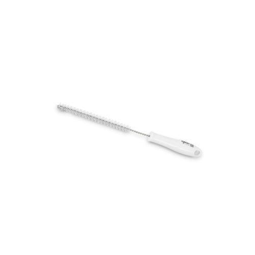 Igeax élelmiszeripari kémcső-, és üvegtisztító kefe, átmérő 15mm, hossz 30cm, fehér