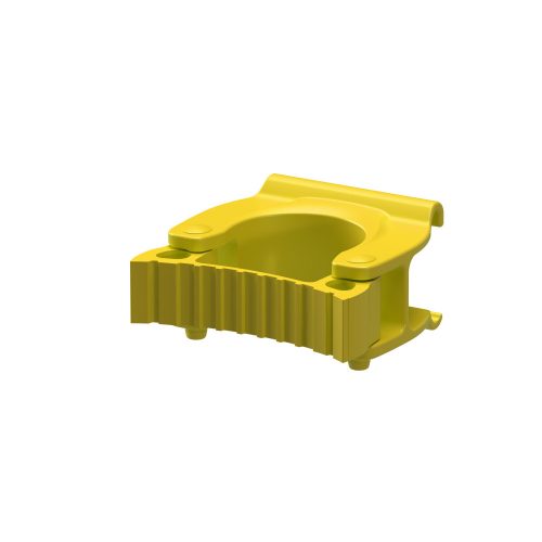 Igeax élelmiszeripari nyéltartó fali konzolhoz sárga átmérő 25-28mm