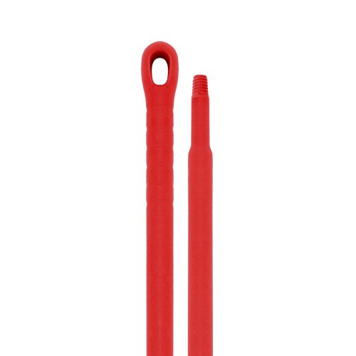 Igeax élelmiszeripari Monoblock műanyag nyél 130cm, átmérő 32/22mm, piros