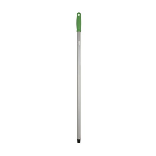 Igeax élelmiszeripari aluminium nyél menetes 80cm-es 22 mm átmérőjű, zöld