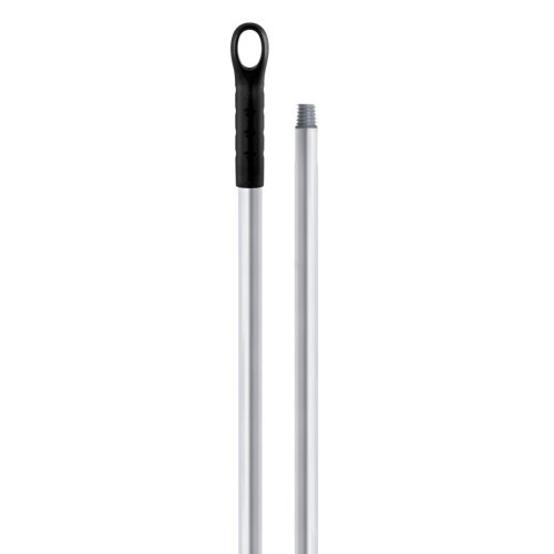 Igeax élelmiszeripari aluminium nyél menetes 130cm-es 25 mm átmérőjű, fekete