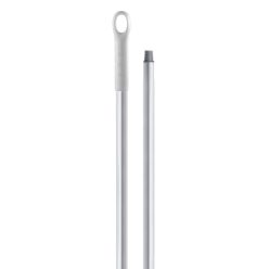   Igeax élelmiszeripari aluminium nyél menetes 130cm-es 25 mm átmérőjű, fehér