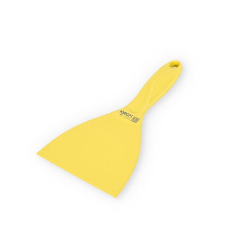 Igeax élelmiszeripari kézi kaparó 110mm sárga