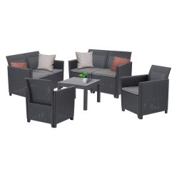   Claire VI 6 személyes kerti bútor garnitúra orlando asztallal