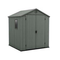 Darwin 6x6 műanyag kerti ház zöld