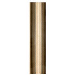 Akusztikus falpanel bambusz hatású 260x60x1,8 cm