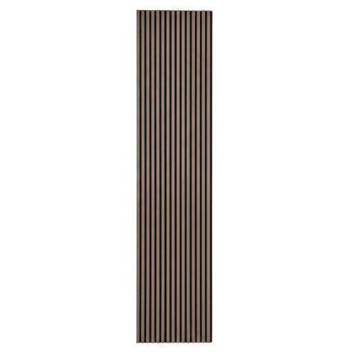 Akusztikus falpanel olajos tölgy hatású 260x60x1,8 cm