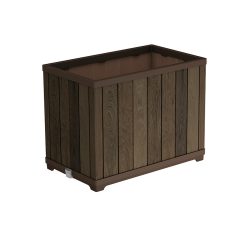 Deco tégla alakú magasítótt műanyag virágláda 100 L