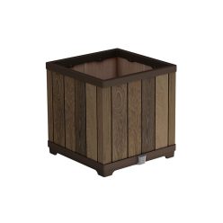 Deco szögletes műanyag virágláda 61 l