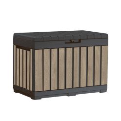 Decocoat kentwood műanyag kerti tároló 190l