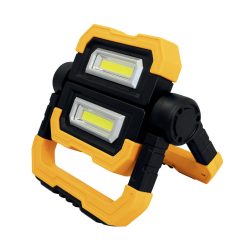   Commel LED reflektor 10W, hordozható, akkumulátoros, 900 lumen