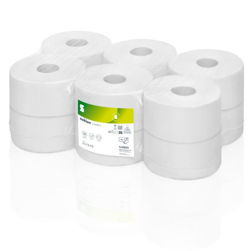 Satino Wepa Comfort toalettpapír 3 réteg,9,2x25cm/lap 480 lap, 120m 12tekercs/zsugor