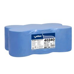   Celtex Master 140 tekerces kéztörlő cellulóz kék 2 réteg 140m 6 tekercs/zsugor