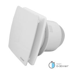   Commel elszívó ventilátor 120 mm, időzítővel, záró lamellával, golyóscsapágyas  16 W, 160 m³/h , 34 dB