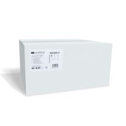   V hajtogatott kéztörlő 2 rétegű, fehér, 24x21cm, 100% cellulóz, 20x200 lap/karton