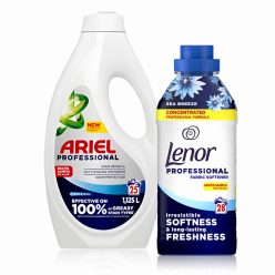   P&G Ajándék csomag Ariel Professioanl 1,125 L és Lenor Professional 560 ml