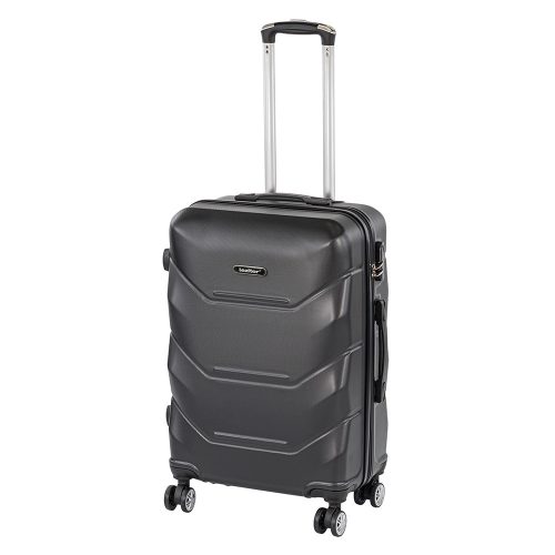 TraveLux Max közepes bőrönd keményfedeles 68x45x25 cm