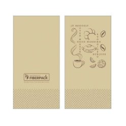   Lucart Eco Natural Szalvéta 33x33cm Jó reggelt 1/8-os 2 rétegű 50 lap/csomag