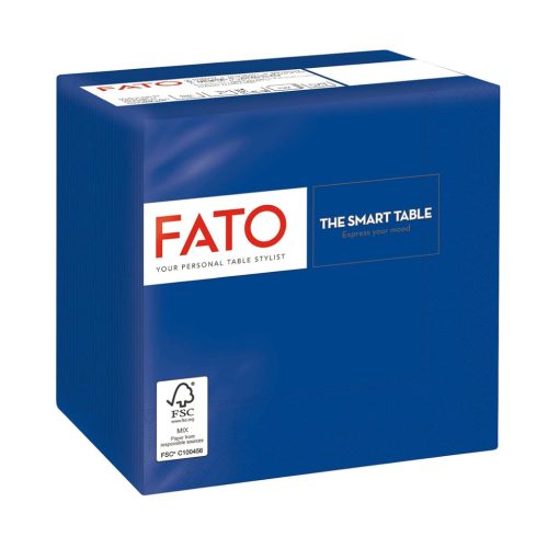 Fato Szalvéta 24x24cm sötétkék 2 rétegű 100 lap/csomag 