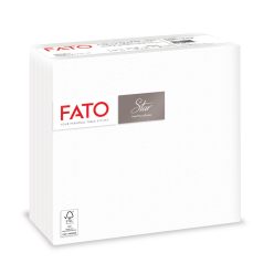   Fato Sztár szalvéta 2 rétegű 38x38cm fehér 40 szál/csomag 