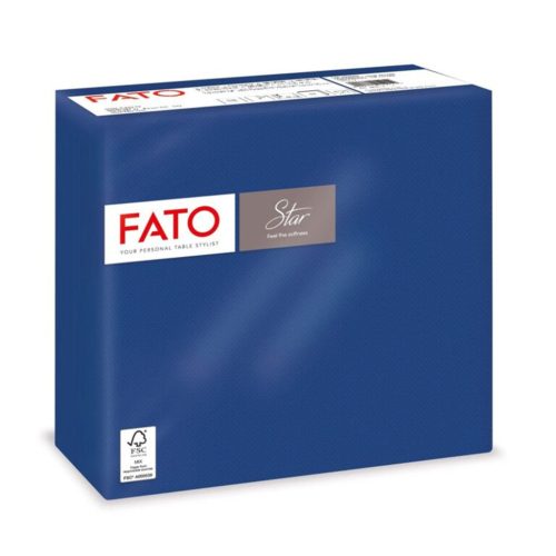 Fato Sztár szalvéta 2 rétegű 38x38cm sötétkék 40 szál/csomag 