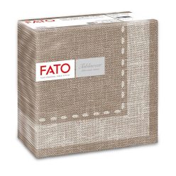   Fato Airlaid szalvéta 40x40cm Cachmire Caffé (krém-kávé) 50 lapos