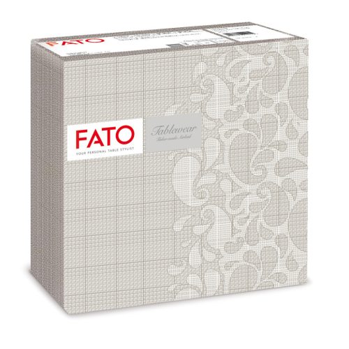 Fato Airlaid szalvéta 40x40cm Drops galamb szürke 50 lapos