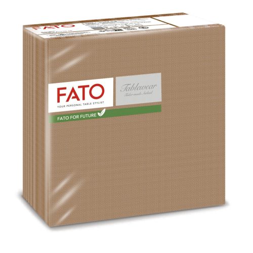 Fato Airlaid szalvéta 40x40cm Shade hazelnut 50 lapos