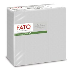 Fato Airlaid szalvéta 40x40cm Shade silver 50 lapos