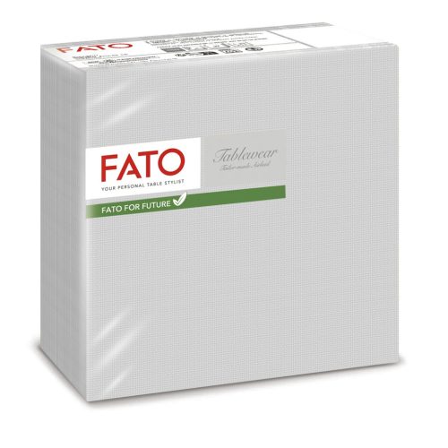 Fato Airlaid szalvéta 40x40cm Shade silver 50 lapos
