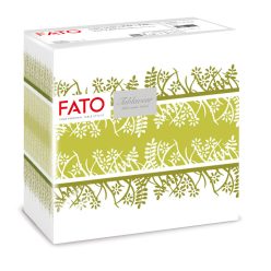 Fato Airlaid szalvéta 40x40cm Garden pisztácia 50 lapos