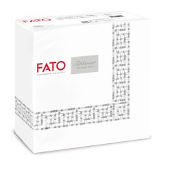 Fato Airlaid szalvéta 40x40cm Mykonos ezüst 50 lapos