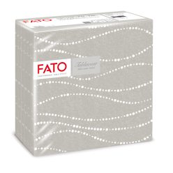 Fato Airlaid szalvéta 40x40cm Perle dove-grey 50 lapos