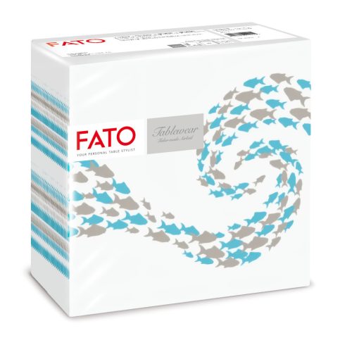 Fato Airlaid szalvéta 40x40cm Marea Sky 50 lapos