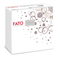 Fato Airlaid szalvéta 40x40cm Fireworks Cioccolata 50 lapos
