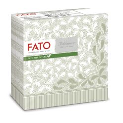   Fato Airlaid szalvéta 40x40cm Botanic Sage, zsálya zöld 50 lapos
