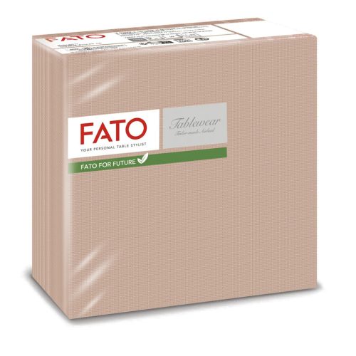 Fato Airlaid szalvéta 40x40cm Shade Cappuccino 50 lapos