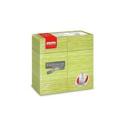   Fato Airlaid szalvéta Quick Pocket 40x40cm Millerighe pisztácia 40 lapos